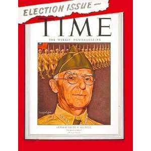  General Joe Stilwell by TIME Magazine. Size 11.00 X 14.00 