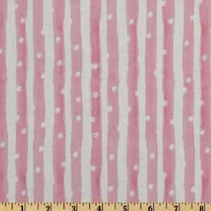 44 Wide Sweet Shoppe Icing Stripe Pink Fabric By The 