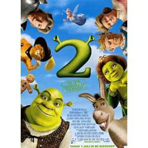  Shrek 2 (2004) 27 x 40 Movie Poster Dutch Style A