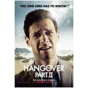  The Hangover Part II   Justin Bartha   Mini Movie Poster 