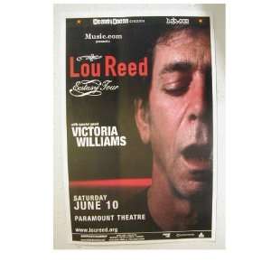 Lou Reed Poster Handbill The Velvet Underground Face