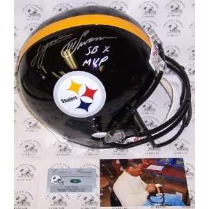 Lynn Swann Hand Signed Pittsburgh Steelers Full Size Helmet