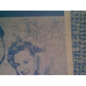  Whiting, Margaret Bob Hope Blind Date 1950 Sheet Music 