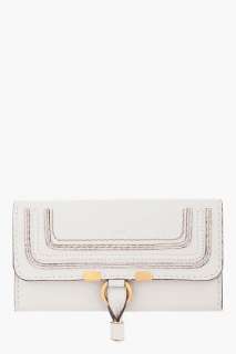 Chloe Dove Grey Marcie Long Wallet for women  