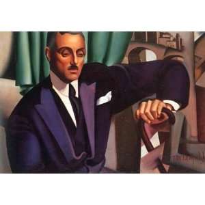 Handpainted HQ Reproduction Painting, Original by LEMPICKA, Old Master 