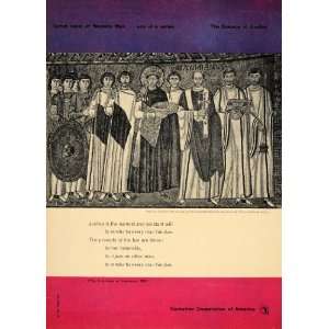   Justinian Justice Maximian Bill   Original Print Ad