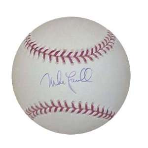Mike Lowell Autographed Baseball