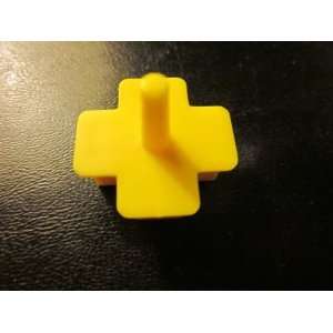  of PERFECTION Yellow Game Piece Equal Sided Cross 