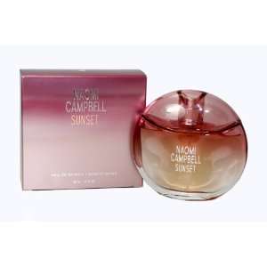 NAOMI CAMPBELL SUNSET Perfume. EAU DE TOILETTE SPRAY 1.7 oz / 50 ml By 