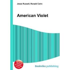  American Violet Ronald Cohn Jesse Russell Books