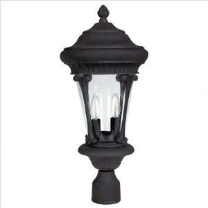 Capital Lighting   9735BK   Highland Park Two Light Outdoor Post 