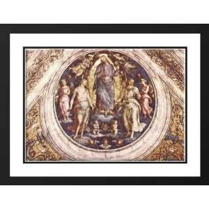  Perugino, Pietro 38x28 Framed and Double Matted Christ in 