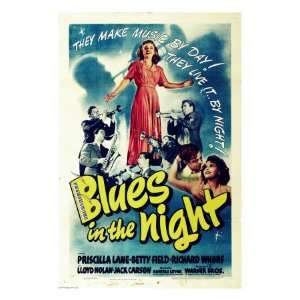 Blues in the Night, Jack Carson, Priscilla Lane, Peter Whitney, 1941 
