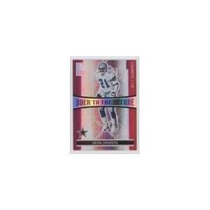   to the Future Red #19   D.Sanders/R.Williams/250 Sports Collectibles