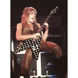  Guitarist Randy Rhoads Collectors 8x10 Color Concert 