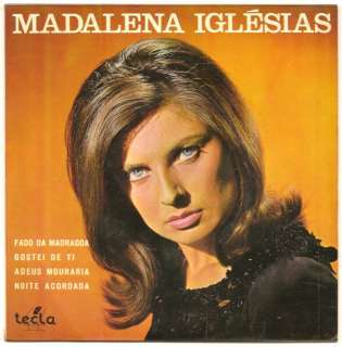 MADALENA IGLESIAS   FADO DA MADRAGOA EP PORTUGAL  