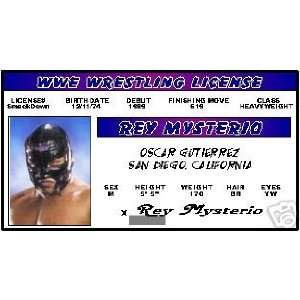 REY Mysterio   WWE Wrestling  Collector Card