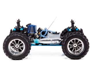  Fast Nitro RC Volcano BLUE Monster Truck 4x4 1/10 Radio RedCat Car 