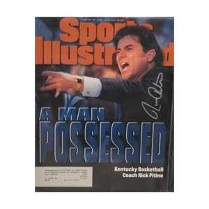  Rick Pitino autographed Sports Illustrated Magazine 