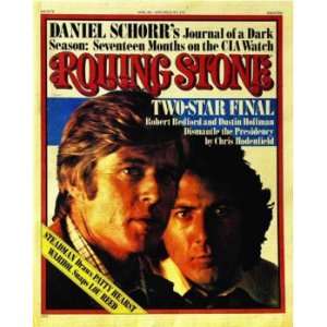 Rolling Stone Cover of Robert Redford & Dustin Hoffman / Rolling Stone 