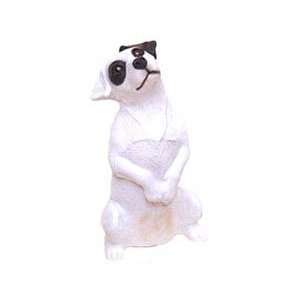  Black & White Jack Russell Dog Coin Bank Toys & Games