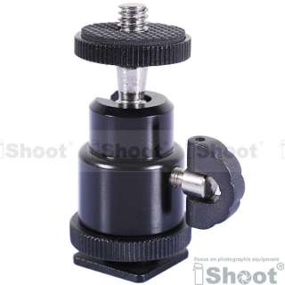 iShoot Mini Flash Mount/Bracket/Ball Head/Ballhead IS MC10►METAL 