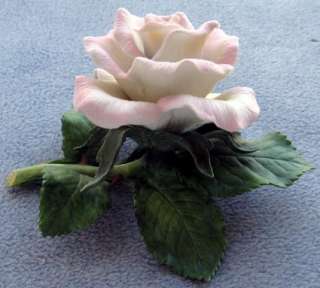 Lenox Porcelain Garden Flowers Tea Rose Mint w Box  