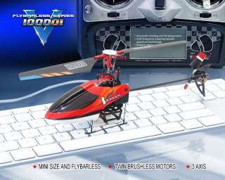 WALKERA V100D01 Flybarless 2.4G 4CH Metal RC Helicopter  
