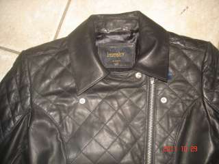 leather jacket zipper from with flex button 2 styles in one padded 