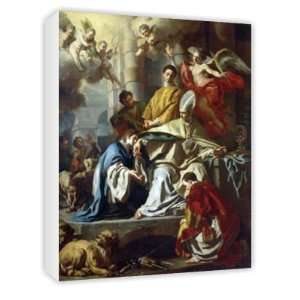  St. Januarius visited in prison by Proculus   Canvas 