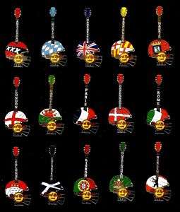 Hard Rock Cafe AMERICAN FOOTBALL HELMET GUITAR EU. SET