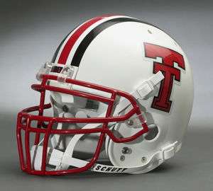 TEXAS TECH RED RAIDERS 1974 Gameday Football Helmet  