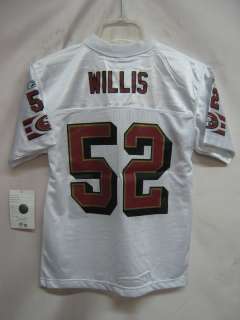 NFL Youth Jersey 49ERS Patrick Willis White Large 14/16  