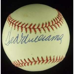 Ted Williams Signed Baseball PSA LOA HOF Autograph   Autographed 
