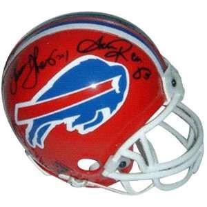  Thurman Thomas and Andre Reed Autographed Buffalo Bills 