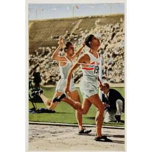  1932 Summer Olympics Thomas Hampson Wilson Runner Print 