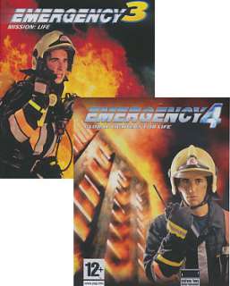   COLLECTION 3 & 4 Fire Fighting PC Games NEW 8717278829388  