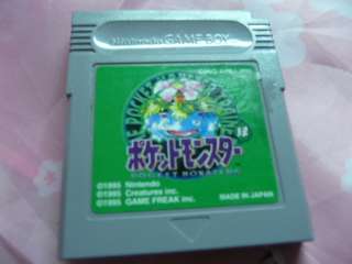 Pokemon Green Version Nintendo Game Boy  