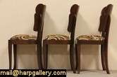 authentic art deco furniture from the late 1930 s this set of 6 dining 
