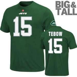 Tim Tebow Green New York Jets Big & Tall Eligible Receiver Player Name 