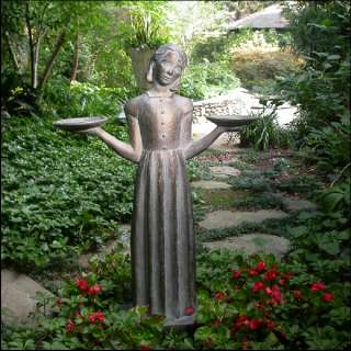 Savannah Bird Girl Garden Statue Judson Yart Art 15  
