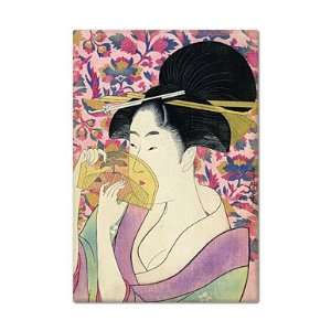  Woman with Comb by Utamaro Kitagawa Fridge Magnet 