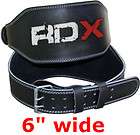 Cow Leather Belt Carbon Fiber Padded Used by Top Gyms