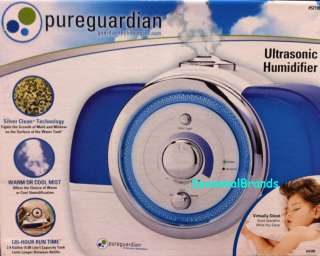 the germ guardian ultrasonic h4500 humidifier uses a metal diaphragm