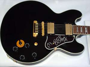   King Autographed Signed Gibson LUCILLE Guitar JSA PSA LOA UACC RD COA