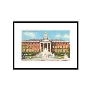Walter Reed Hospital, Washington, DC Places Pre Matted Poster Print 
