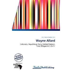  Wayne Allard (9786138789161) Erik Yama Étienne Books