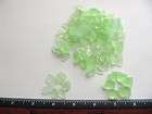 Sea Glass Lime Green for Accent on Flowers Sailors Valentine Crafts 