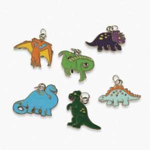  Dinosaur Enamel Charms   Art & Craft Supplies & Craft 