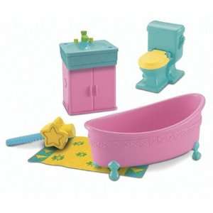  Bathroom Playset   Dora the Explorer Magical Castle Toys & Games